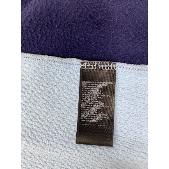 NORTH FACE Arcata Hoodie Women Small Patriot Blue Heather Full Zip Jacket EUC - Picture 8 of 9